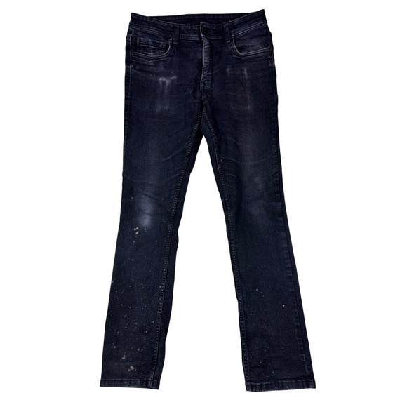 tpj Other - TPJ the Perfect Jean Mens Slim‎ Fit worn in Distressed Black Jeans 33x32